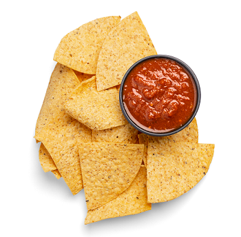 Tortilla Chips & Chipotle Salsa Roja 